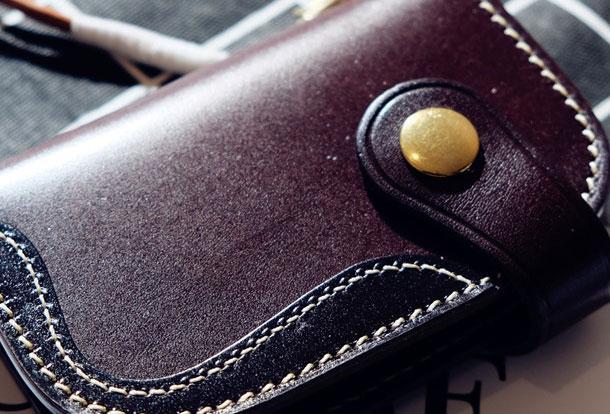 Cool Leather Mens Key Wallet Small Chain Wallet for Mens - imessengerbags