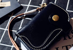 Cool Leather Mens Key Wallet Small Chain Wallet for Mens - imessengerbags