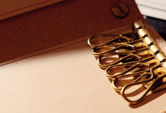 Cool Leather Mens Key Wallet Small Chain Wallet for Mens - imessengerbags