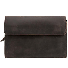 Cool Leather Mens Large Long Zipper Clutch Wallet Long Wallet for Men - imessengerbags