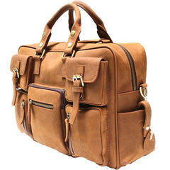Cool Leather Mens Large Travel Bag Handbags Shoulder Bags for men