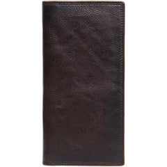 Cool Leather Mens Long Leather Wallet Bifold Slim Wallet for Men - imessengerbags