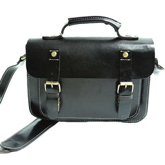 Cool Leather Mens Messenger Bag Handbag Shoulder Bag for men