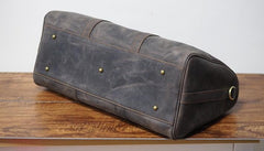 Cool Leather Mens Overnight Bag Weekender Bags Vintage Travel Bags Duffle Bags for Men