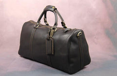 Cool Leather Mens Overnight Bag Weekender Bags Vintage Travel Bags Duffle Bags for Men