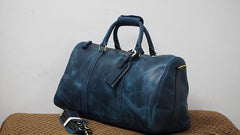 Cool Leather Mens Overnight Bag Weekender Bags Vintage Travel Bags Duffle Bags for Men