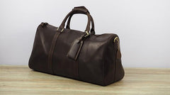 Cool Leather Mens Overnight Bag Weekender Bags Vintage Travel Bags Duffle Bags for Men