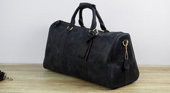 Cool Leather Mens Overnight Bag Weekender Bags Vintage Travel Bags Duffle Bags for Men