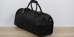 Cool Leather Mens Overnight Bags Weekender Bag Vintage Travel Bags Duffle Bag for Men