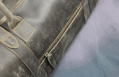 Cool Leather Mens Overnight Bags Weekender Bag Vintage Travel Bags Duffle Bag for Men