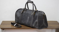 Cool Leather Mens Overnight Bags Weekender Bag Vintage Travel Bags Duffle Bag for Men