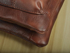 Cool Leather Mens Small Belt Bag Belt Pouch Waist Bag Mini Side Bag For Men