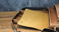 Cool Leather Mens Small Side Bag Small Shoulder Bag Messenger Bag for Men