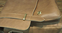 Cool Leather Mens Small Side Bag Small Shoulder Bag Messenger Bag for Men