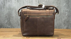 Cool Leather Mens Small Side Bag Small Shoulder Bag Messenger Bag for Men