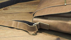 Cool Leather Mens Small Side Bag Small Shoulder Bag Messenger Bag for Men