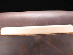 Cool Leather Messenger Bag Side Bag Vintage Shoulder Bag For Men - imessengerbags