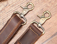 Cool Leather Messenger Bag Side Bag Vintage Shoulder Bag For Men - imessengerbags