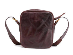 Cool Leather Small Side Bag Messenger Bag Small Shoulder Bags For Men