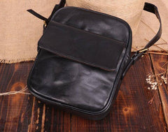 Cool Leather Small Side Bag Messenger Bag Small Shoulder Bags For Men