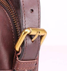 Cool Leather Small Side Bag Messenger Bag Small Shoulder Bags For Men