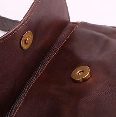 Cool Leather Small Side Bag Messenger Bag Small Shoulder Bags For Men