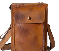 Cool Mens Leather Belt Pouch Belt Bag Waist Bag Small Shoulder Bag for Men