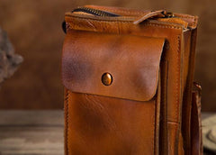 Cool Mens Leather Belt Pouch Belt Bag Waist Bag Small Shoulder Bag for Men