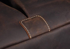 Cool Leather Mens Vintage Briefcases Work Bag Business Bag Handbag Laptop Bag For Men