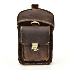 Cool Men Leather Camera Bag Canon Vintage Messenger Shoulder bag For Men