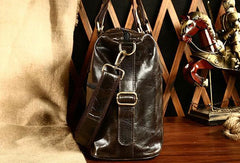 Cool Mens Leather Handbag Messenger Bag Cross Body Bags For Men
