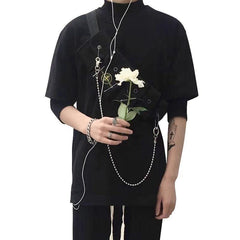 Fashion Womens Men's Beaded Jeans Chain Jean Chain Pants Chains Biker Wallet Chain For Men - imessengerbags