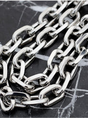 Cool Men's Disco Hip Hop Stainless Steel Pants Chain Biker Wallet Chain For Men - imessengerbags