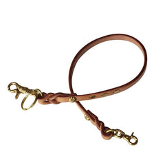 Cool Men's Handmade Leather Brass Retro Pants Black Chain Biker Wallet Chains For Men - imessengerbags