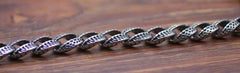 Cool Men's Handmade Stainless Steel Chinese Dragon Biker Wallet Chain Pants Chain Wallet Chain For Men - imessengerbags