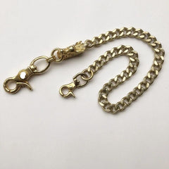 Cool Men's Brass Chinese Dragon 18'' Pants Chains Biker Wallet Chain For Men - imessengerbags