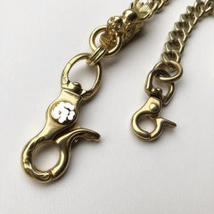 Cool Men's Brass Chinese Dragon 18'' Pants Chains Biker Wallet Chain For Men - imessengerbags