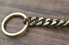 Cool Men's Brass Skull Biker Key Chain Key Holder For Men - imessengerbags