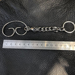 Cool Men's Stainless Steel Skull Key Chain Pants Chains Biker Wallet Chain For Men - imessengerbags