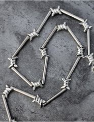 Cool Men's Rock Puck Long Stainless Steel Pants Chain Biker Wallet Chain For Men - imessengerbags
