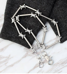 Cool Men's Rock Puck Long Stainless Steel Pants Chain Biker Wallet Chain For Men - imessengerbags