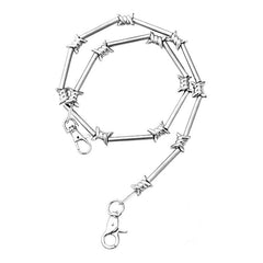 Cool Men's Rock Puck Long Stainless Steel Pants Chain Biker Wallet Chain For Men - imessengerbags