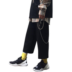Fashion  Men's Women's Silver Bead Long Biker Wallet Chain Pants Chain For Men - imessengerbags