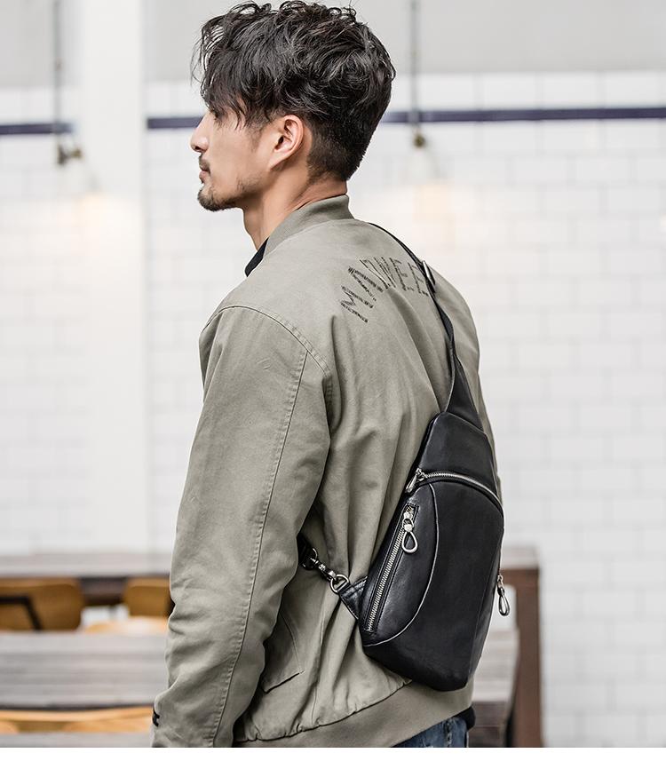 Men's one shoulder backpack sales