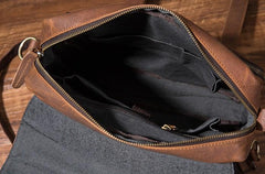 Cool Mens Leather Backpack School Backpack Leather Laptop Backpack for Men - imessengerbags