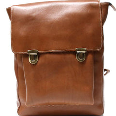 Cool Mens Leather Backpack Travel Backpacks Laptop Backpack for men