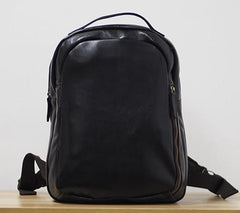 Cool Mens Leather School Backpack Satchel Backpacks Leather Travel Backpack for Men - imessengerbags