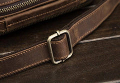 Cool Mens Leather Small Side Bag Small Messenger bag Shoulder bag For Men - imessengerbags