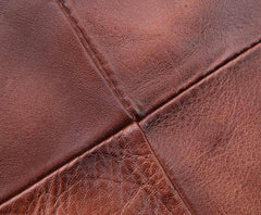 Cool Mens Leather Vintage Small Side Bag Small Messenger bag Shoulder bag For Men - imessengerbags