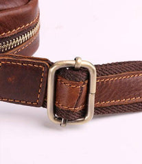 Cool Brown Leather Mini Messenger Bags Small Tablet Messenger Bag Side Bag For Men - imessengerbags